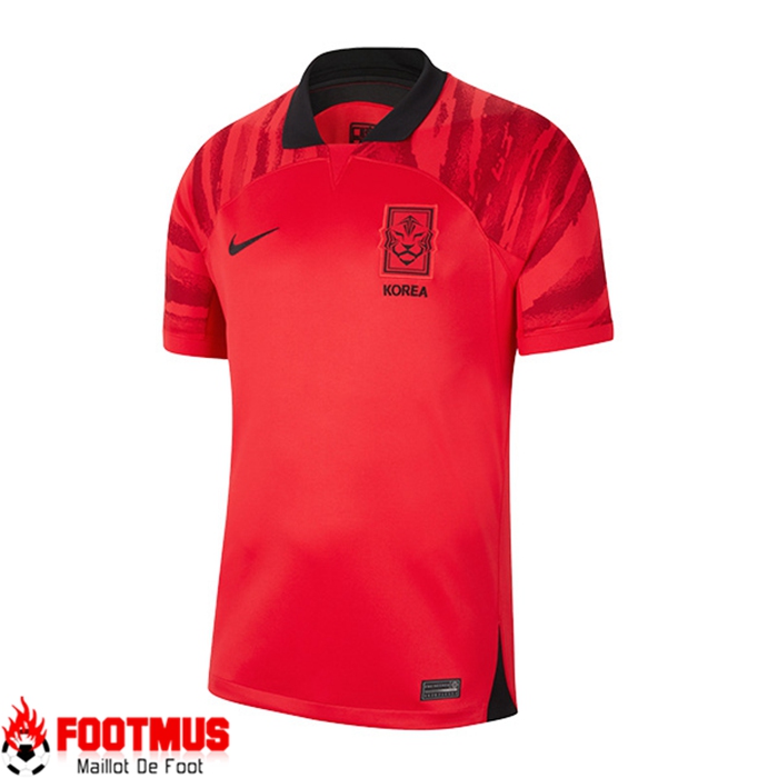 Nouveau Maillot Equipe Foot Coree du Sud Domicile 2022/2023