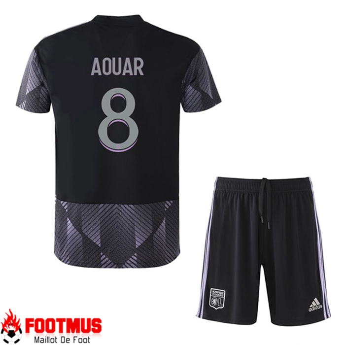 Maillot de Foot Lyon (AOUAR #8)) Enfants Third 2022/2023