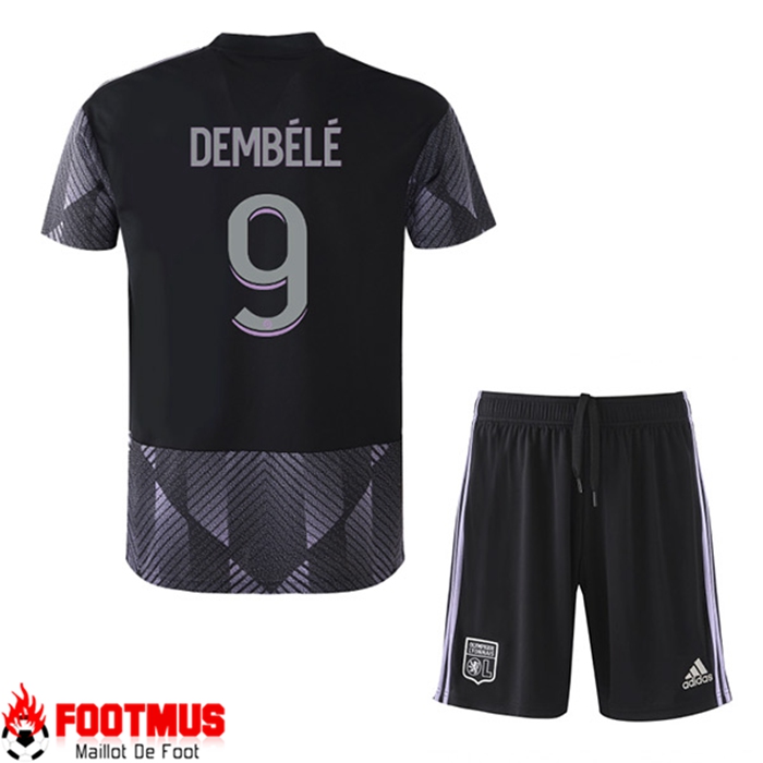 Maillot de Foot Lyon (DEMBÉLÉ #9) Enfants Third 2022/2023