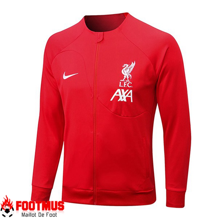 Veste Foot FC Liverpool Rouge 2022/2023