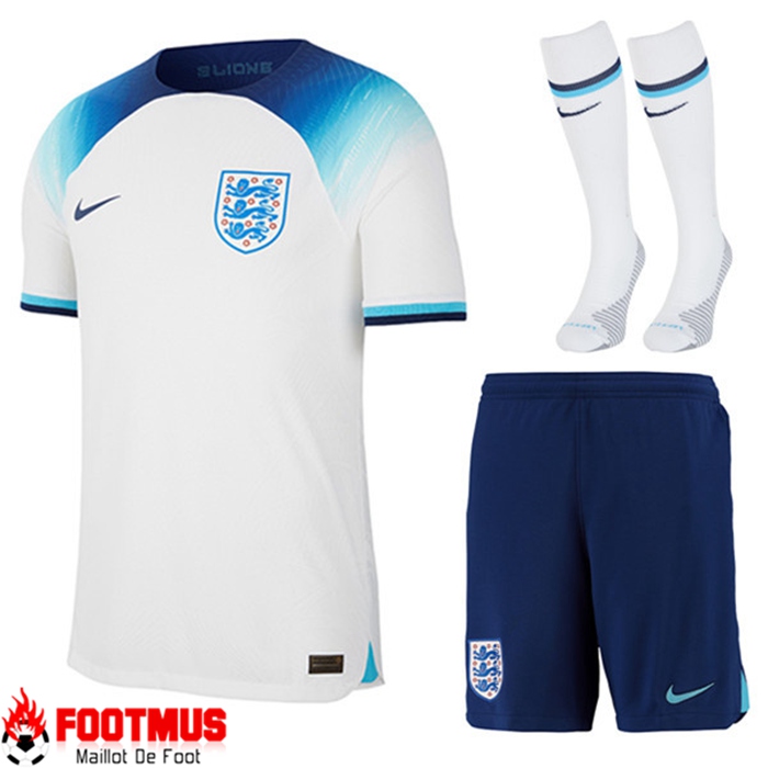 Ensemble Maillot Angleterre Domicile (Short + Chaussettes) Coupe Du Monde 2022