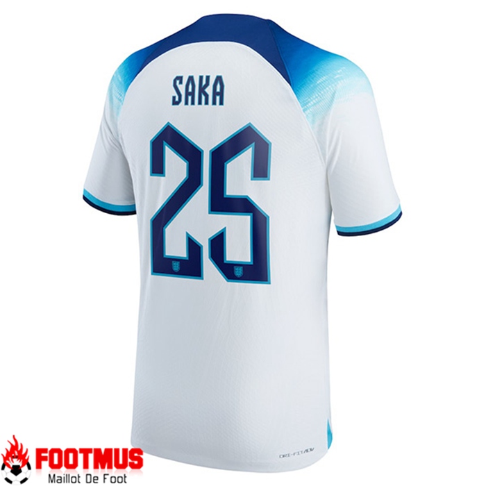 Maillot de Foot Angleterre (SAKA #25) Coupe Du Monde 2022 Domicile