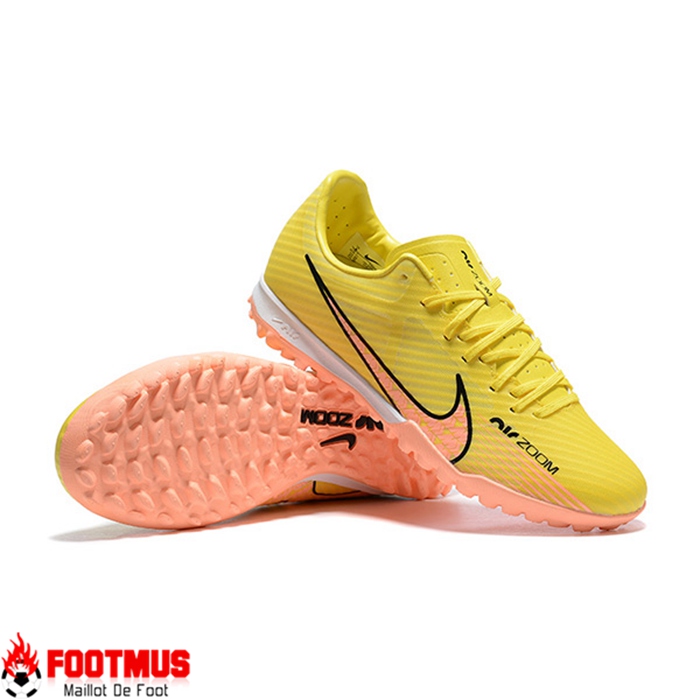 Nike Chaussures de Foot Air Zoom Mercurial Vapor- XV Academy TF Jaune