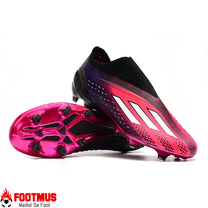 Site Fiable Adidas Chaussures de Foot X Speedportal .1 2022 World Cup Boots FG Pourpre Pas Cher