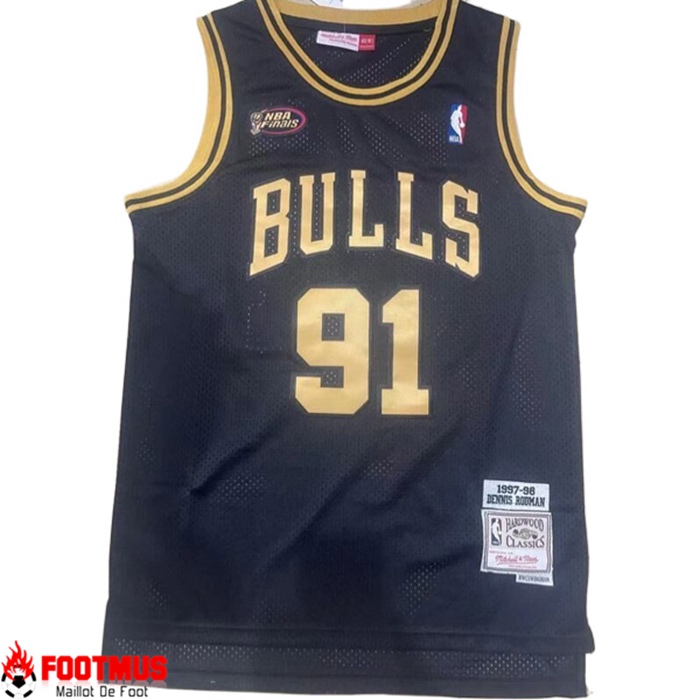 Maillot Chicago Bulls (BULLS #91) 2022/23 Noir