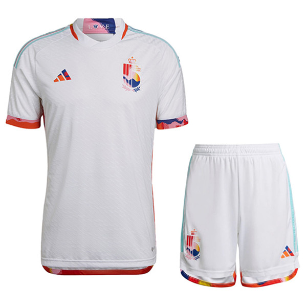Ensemble Maillot Belgique Exterieur + Short Coupe Du Monde 2022