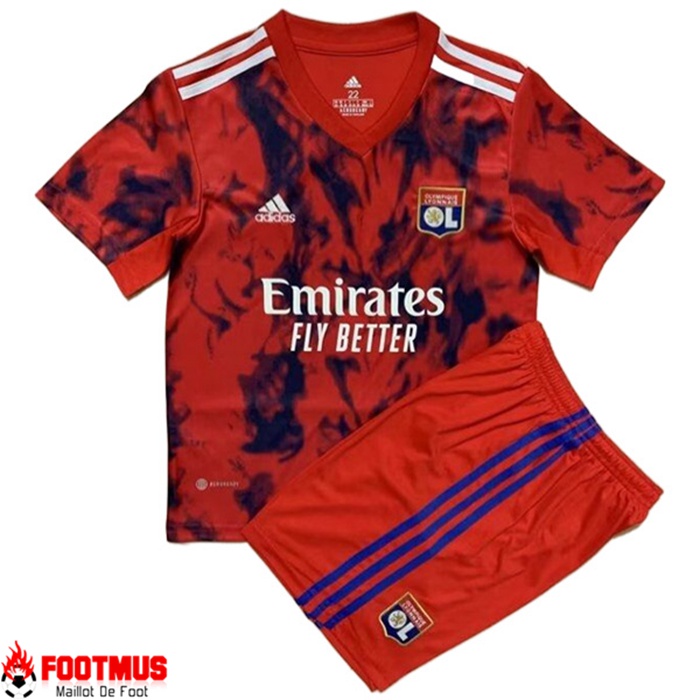 Nouveau Maillot de Foot Lyon Enfant Third 2022/2023