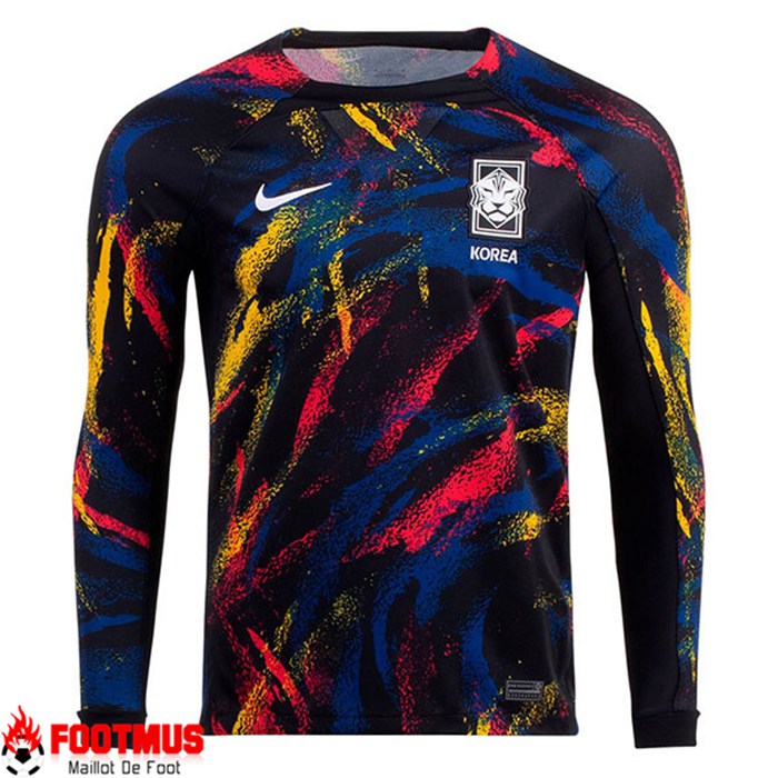 Nouveau Maillot Equipe Foot Corée du Sud Exterieur Manches Longues 2022/2023