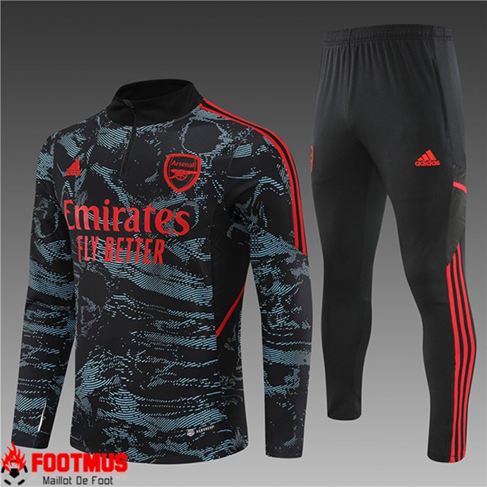Ensemble Survetement de Foot Arsenal Enfant Couleur Camouflage 2022/2023
