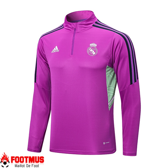 Sweatshirt Training Real Madrid Pourpre 2022/2023