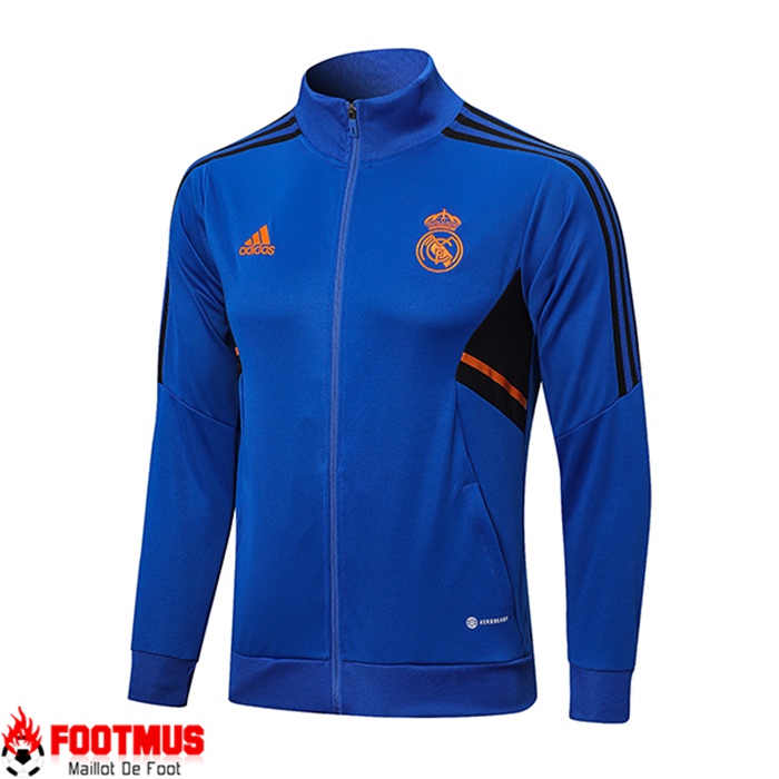 Veste Foot Real Madrid Bleu 2022/2023
