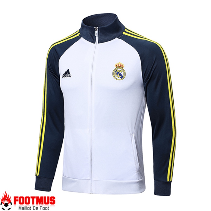 Veste Foot Real Madrid Blanc 2022/2023