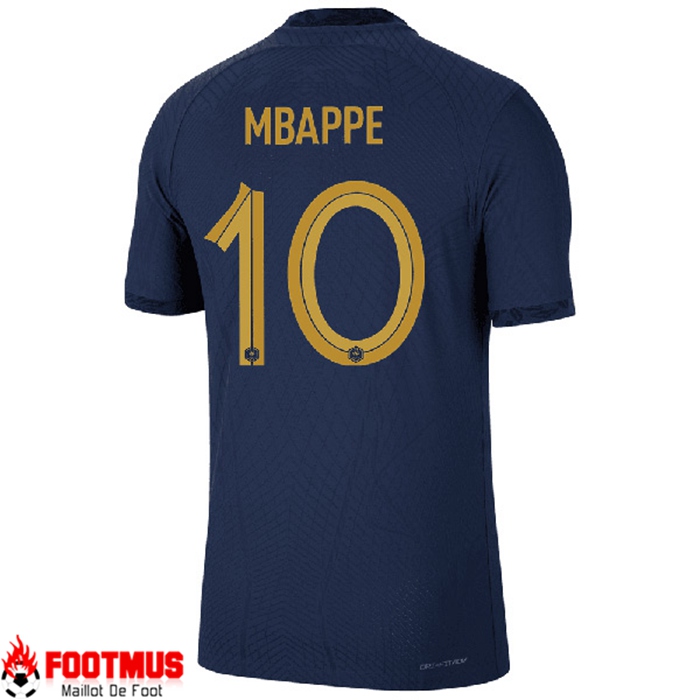 Maillot de Foot France (MBAPPE #10) Coupe Du Monde 2022 Domicile