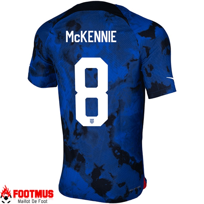 Maillot de Foot Etats-Unis (McKENNIE #8) Coupe Du Monde 2022 Exterieur