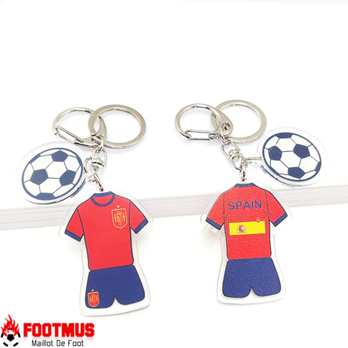 Porte-clés Coupe Du Monde De Football 10 Cm Multicolore (41713) - Porte