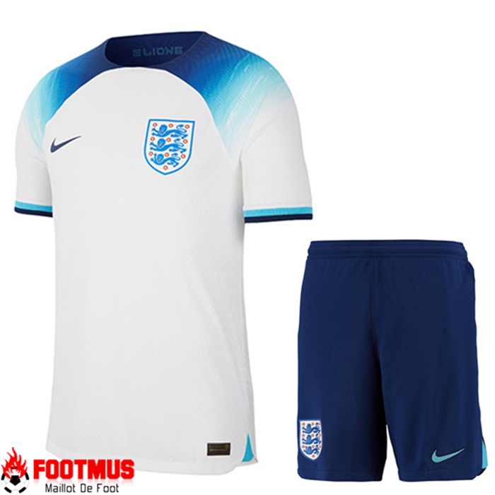 Maillot de Foot Angleterre Enfant Domicile Coupe Du Monde 2022