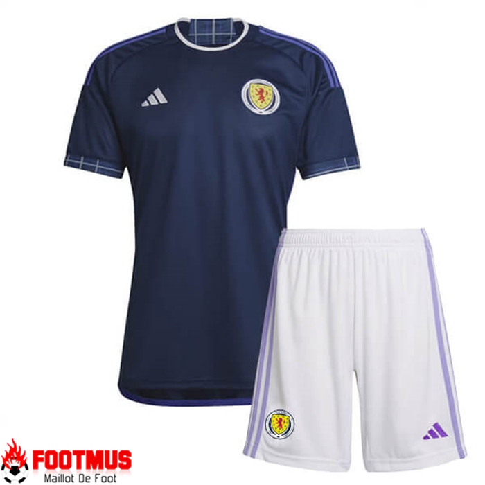 Maillot de Foot Écosse Enfant Domicile Coupe Du Monde 2022