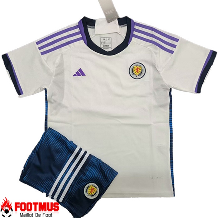 Maillot de Foot Écosse Enfant Exterieur Coupe Du Monde 2022