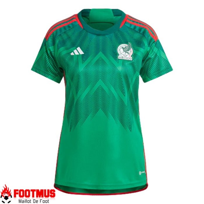 Maillot de Foot Mexique Femme Domicile Coupe Du Monde 2022