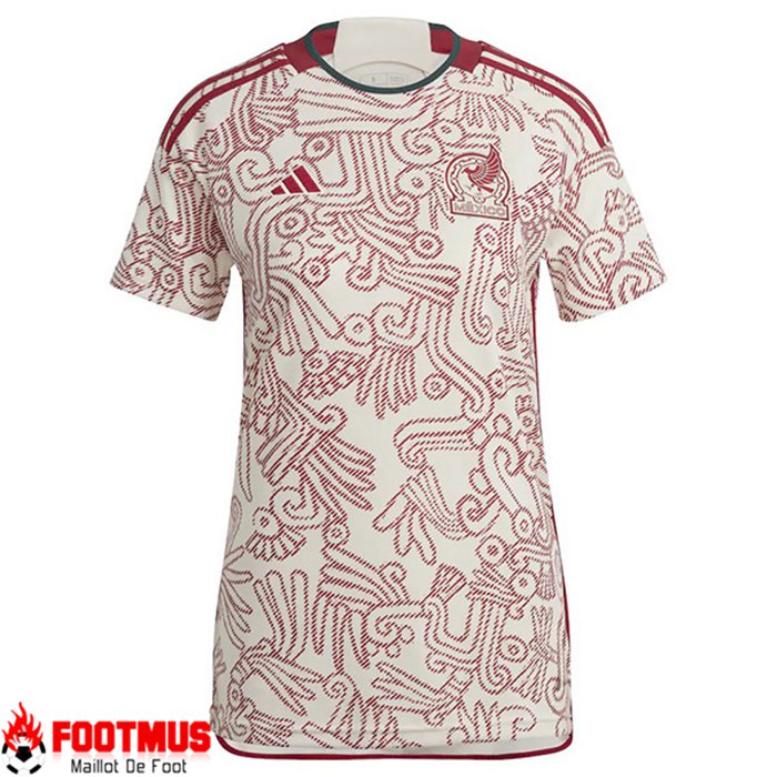 Maillot de Foot Mexique Femme Exterieur Coupe Du Monde 2022