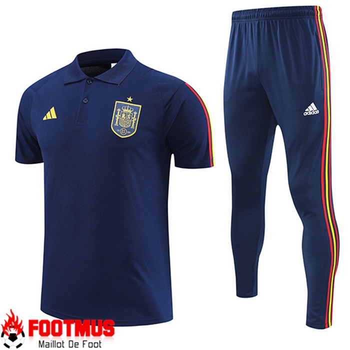 Ensemble Polo Espagne Bleu Marine 2022/2023