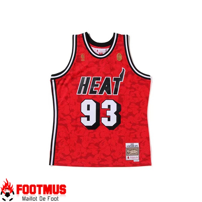 Maillot Detroit Pistons (BAPE #12) 2022/23 Rouge
