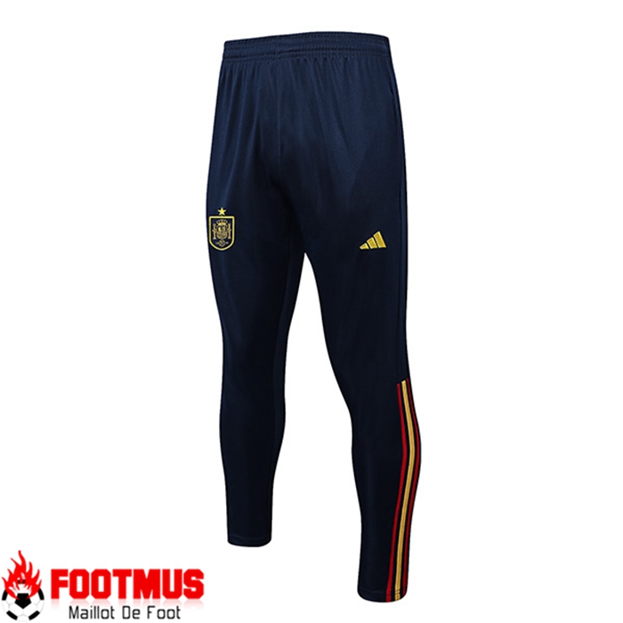 Pantalon Foot Espagne Bleu Marine 2022/2023
