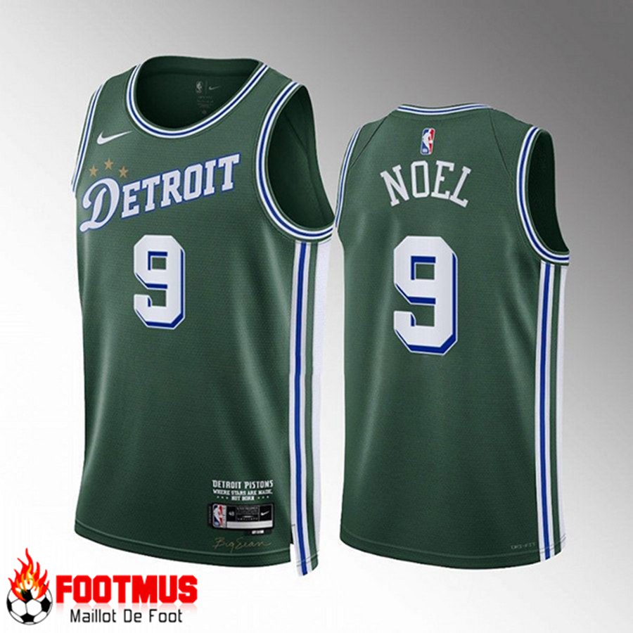Maillot Detroit Pistons (NOEL #9) 2022/23 Vert