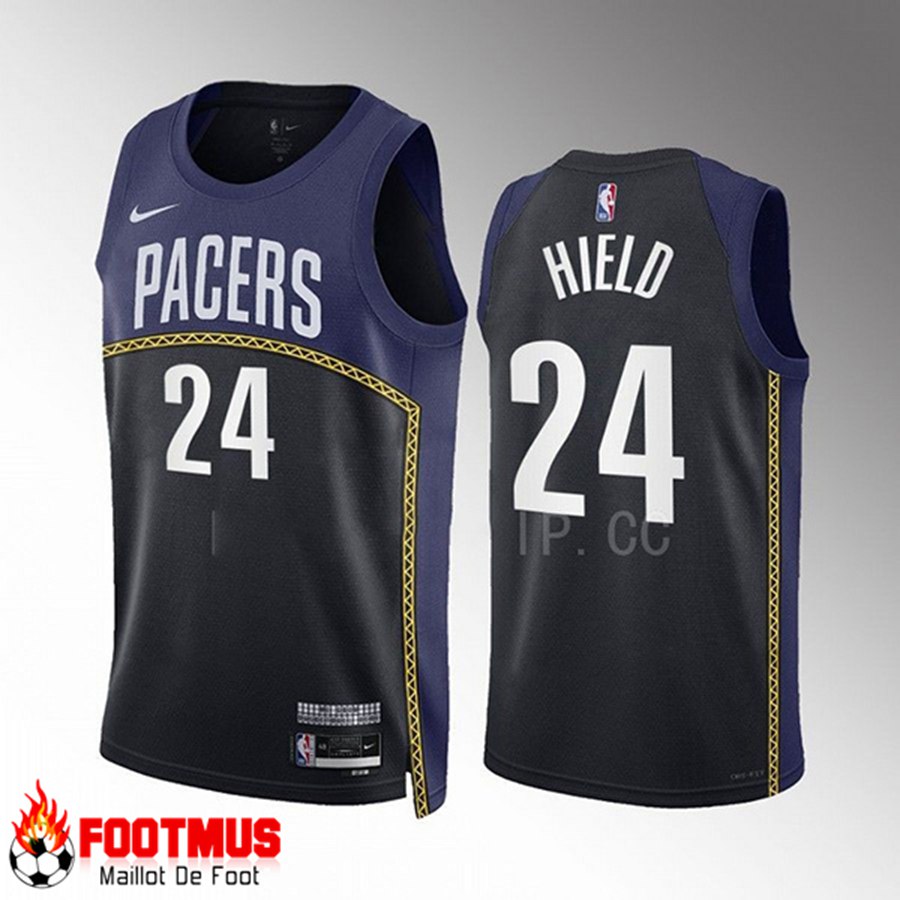 Maillot Indiana Pacers (HIELD #24) 2022/23 Noir/Bleu