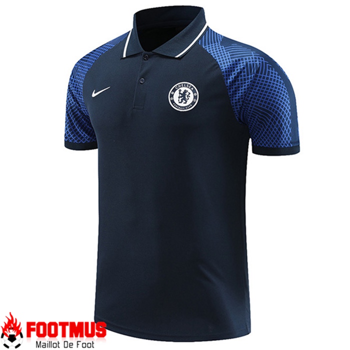 Polo Foot FC Chelsea Bleu Marine 2022/2023
