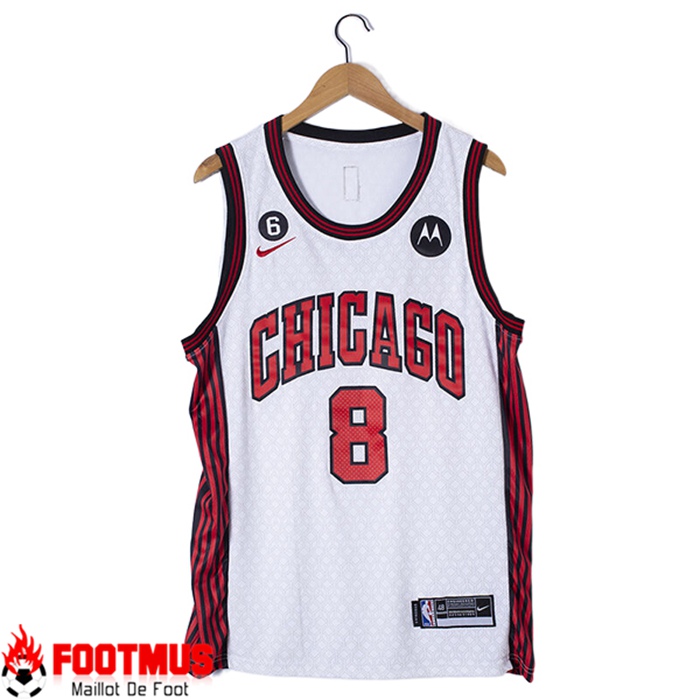 Maillot Chicago Bulls (LAVINE #8) 2022/23 Blanc