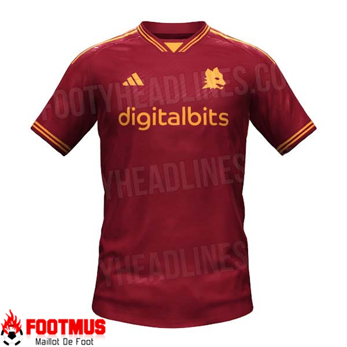 Maillot de Foot AS Roma Domicile Leaked Version 2023/2024