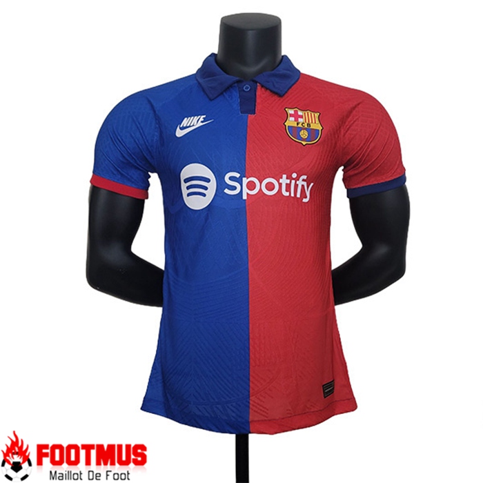 Maillot de Foot FC Barcelone Special Edition Bleu/Rouge 2023/2024