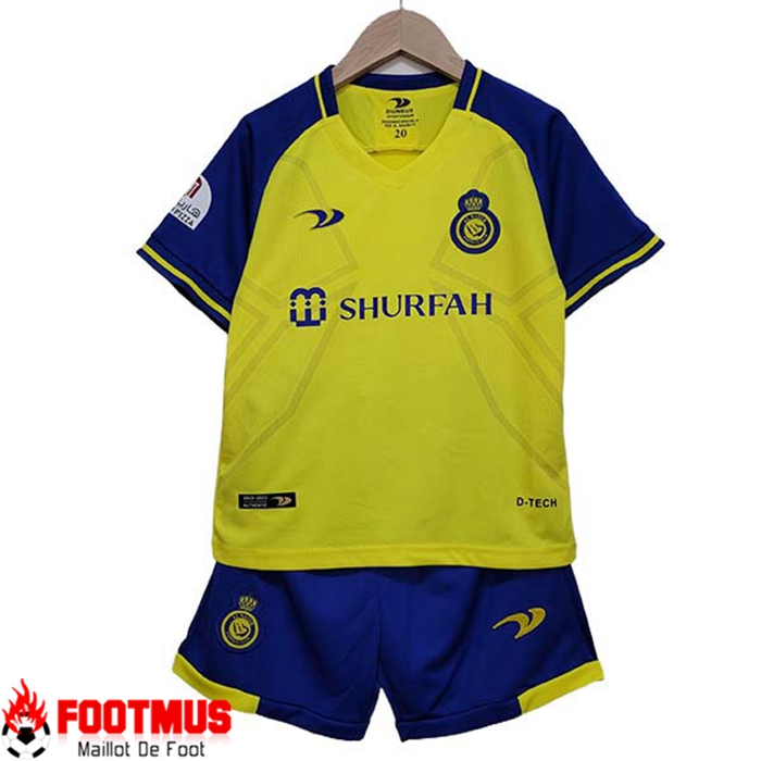 Maillot de Foot Al-Nassr Enfants Domicile 2022/2023
