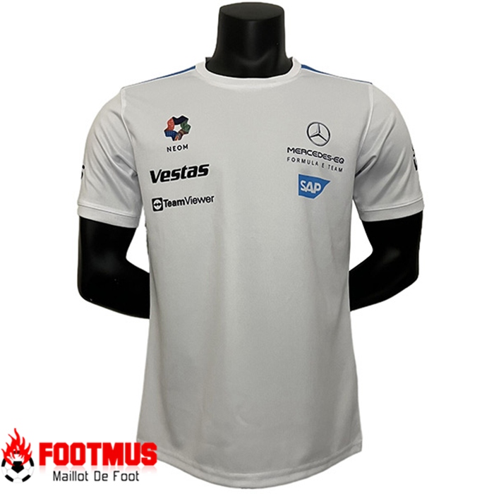 T-Shirt F1 Mercedes Benz Team Blanc 2023