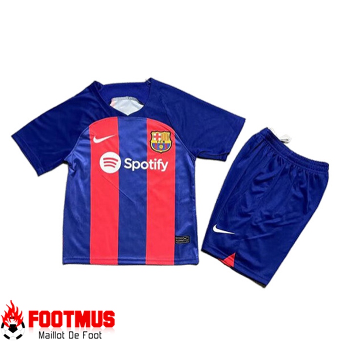 Maillot de Foot FC Barcelone Enfant Domicile Leaked Version 2023/2024