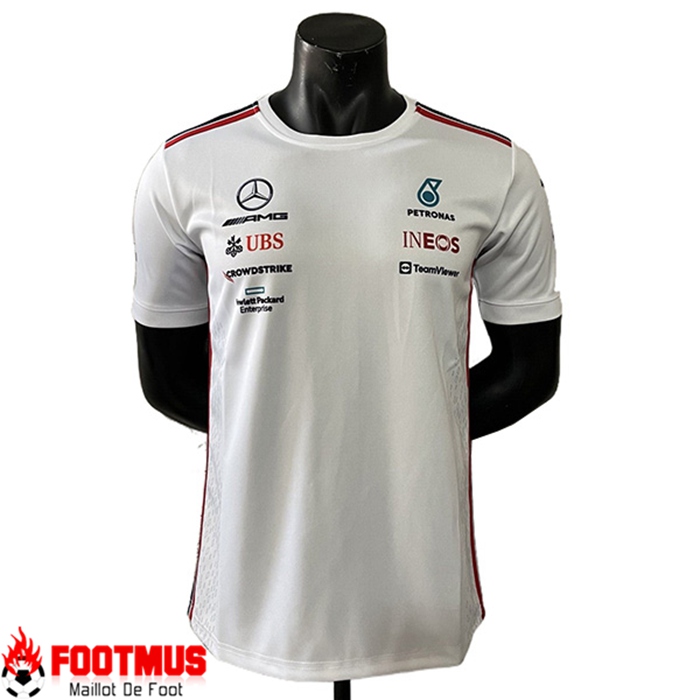 T-Shirt F1 Mercedes Benz Team Blanc 2023