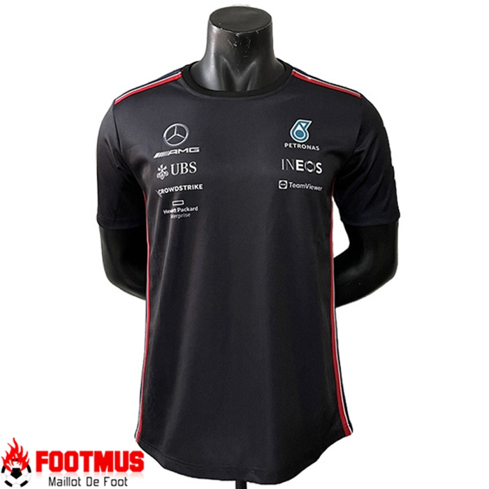 T-Shirt F1 Mercedes Benz Team Noir 2023