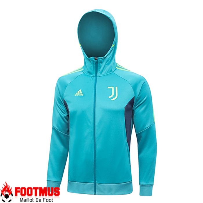 Veste A Capuche Juventus Vert 2023/2024