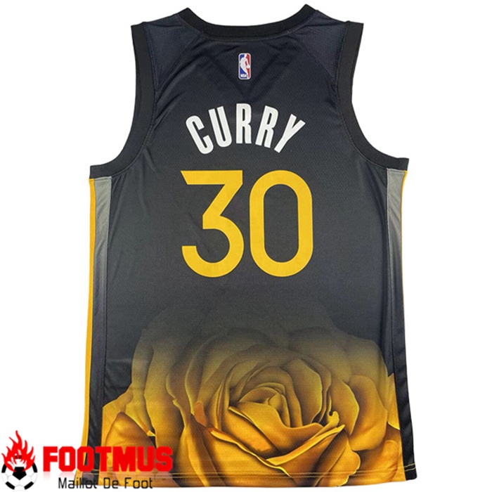 Maillot NBA Steph Curry – Noir, Taille M, Neuf Avec Coutures Premium