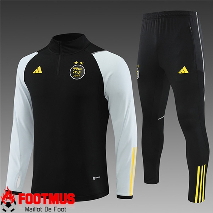 Ensemble Survetement de Foot Algeria Enfant Noir 2023/2024