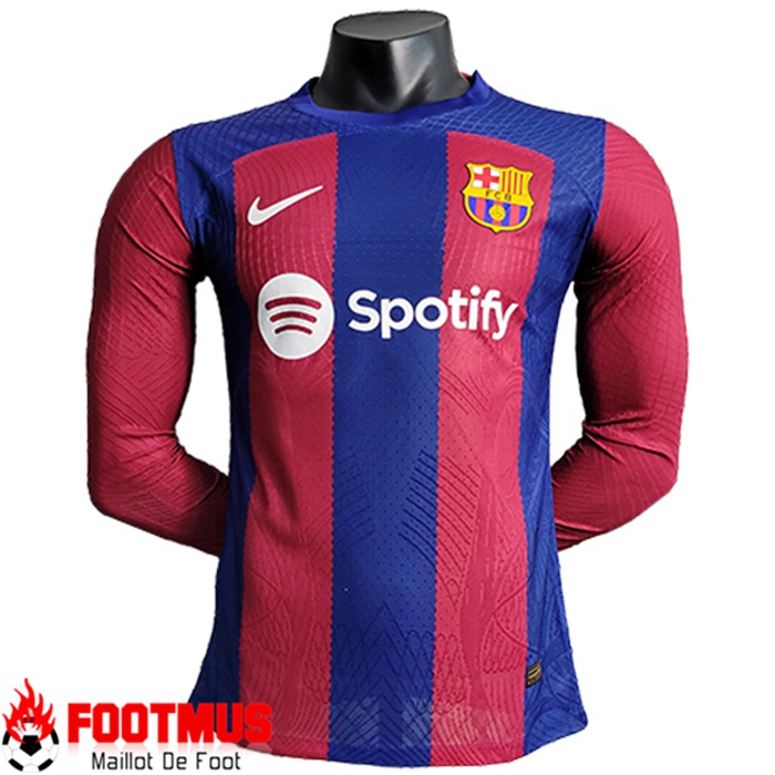 Maillot de Foot FC Barcelone Manche Longue Domicile 2023/2024