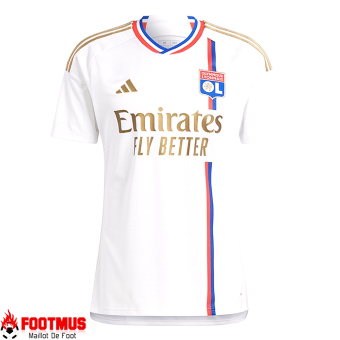 Nouveau Maillot de Foot Lyon Domicile 2023/2024