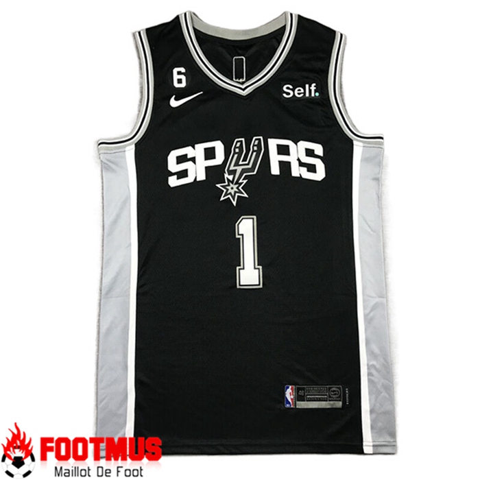 Photo Maillot NBA San Antonio Spurs 2022 2025 2025 Pas Chere