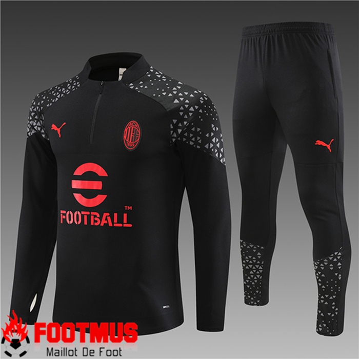 Survetement Milan AC Enfant 22 23 2024 Moins Cher En Solde