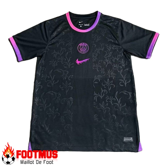 Copie Maillot PSG Special Edition Noir 2024/2025 Moins Cher