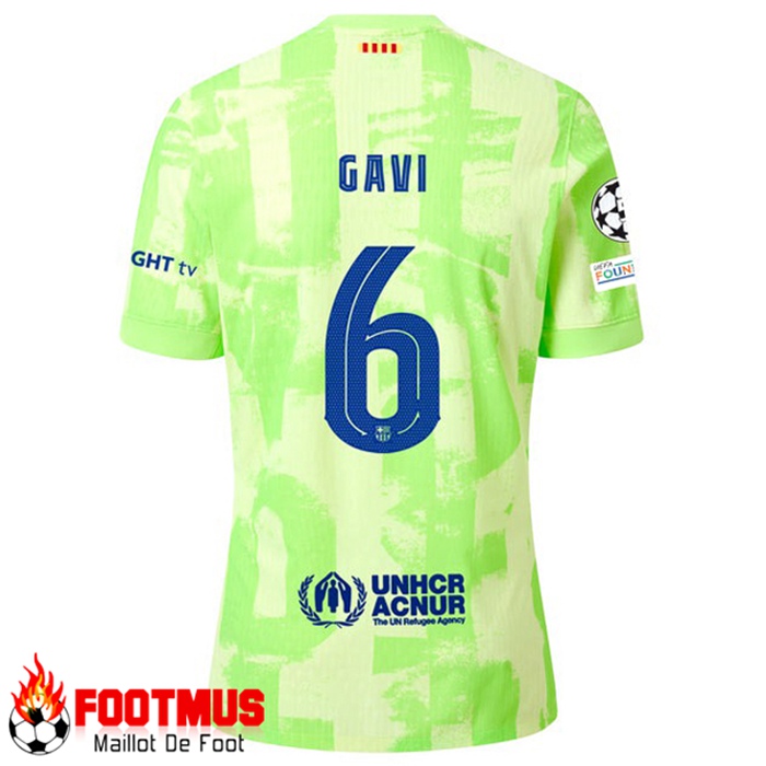Maillot de Foot Barcelona (GAVI #6) Third 2024/2025