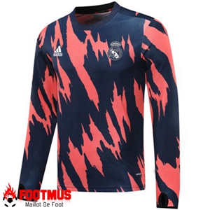 Sweatshirt Training Real Madrid Noir/Rose 2020/2021