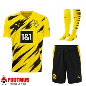 Ensemble Maillot Dortmund BVB Domicile (Short+Chaussettes) 2020/21