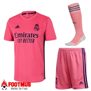 Ensemble Maillot Real Madrid Exterieur (Short+Chaussettes) 2020/21